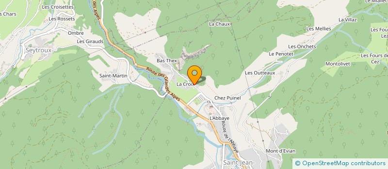 localisation de l'entreprise ANDU  SAINT-JEAN-D'AULPS