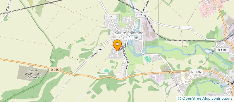 localisation de l'entreprise ANDURIL  SAINTE-COLOMBE-SUR-SEINE