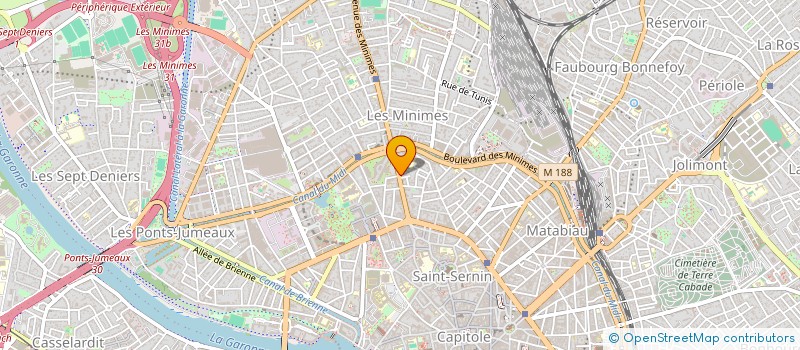 localisation de l'entreprise ANDY à TOULOUSE
