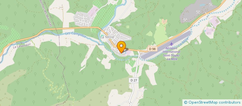 localisation de l'entreprise ANDY  LA MOLE