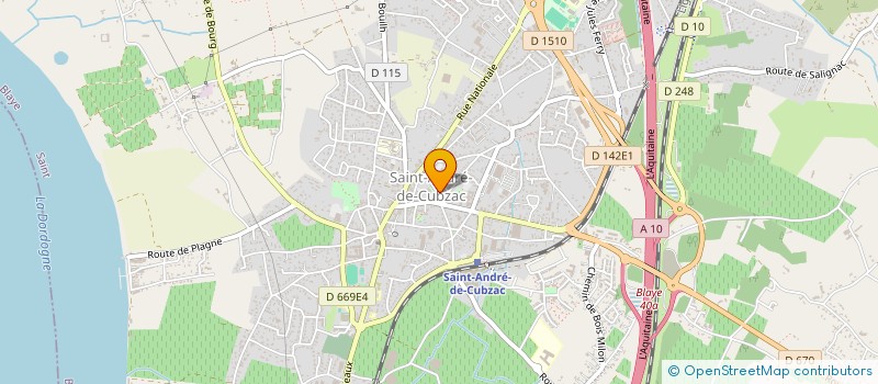 localisation de l'entreprise ANDY à SAINT-ANDRE-DE-CUBZAC