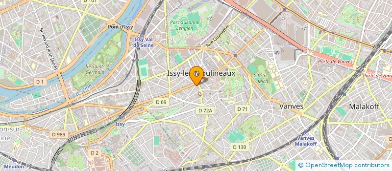localisation de l'entreprise ANDY à ISSY-LES-MOULINEAUX