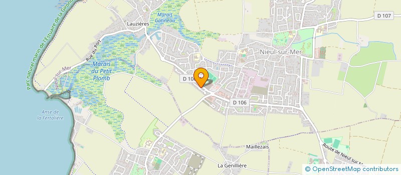 localisation de l'entreprise ANDY  NIEUL-SUR-MER