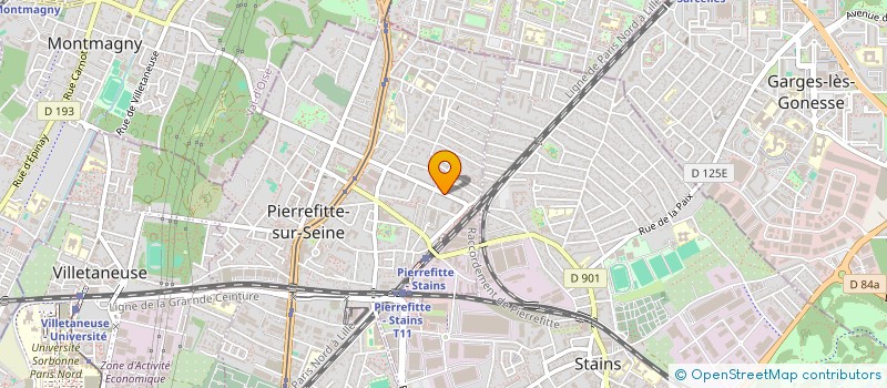 localisation de l'entreprise ANDY.COM-EXPRESS à PIERREFITTE-SUR-SEINE