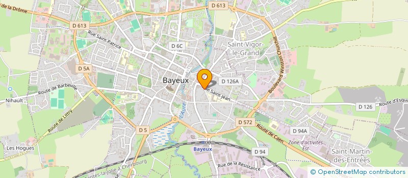 localisation de l'entreprise ANDY WRAP FRANCE à BAYEUX