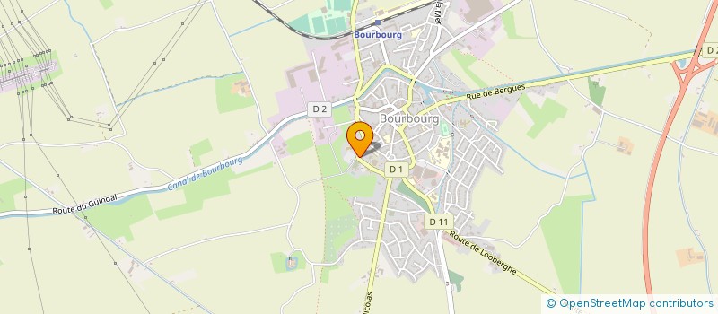 localisation de l'entreprise ANDYVIE ASSOCIATION à BOURBOURG