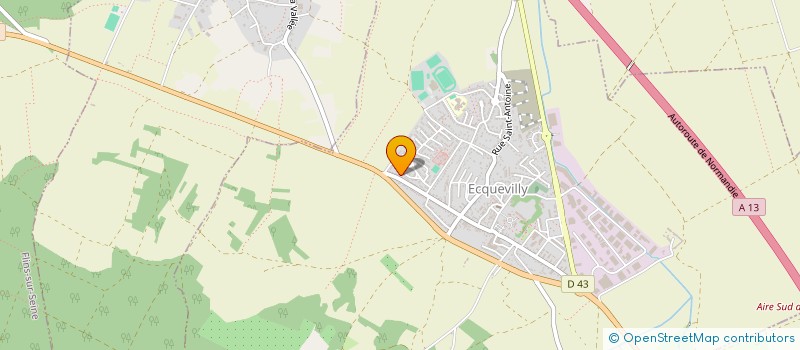 localisation de l'entreprise ANEC AUTOMATISMES à ECQUEVILLY