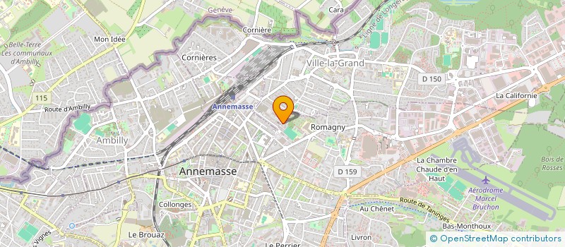 localisation de l'entreprise ANECDOTES EURL  ANNEMASSE