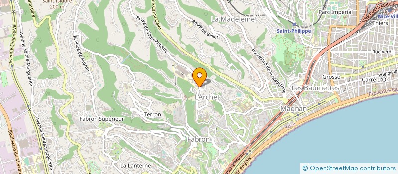 localisation de l'entreprise ANED à NICE