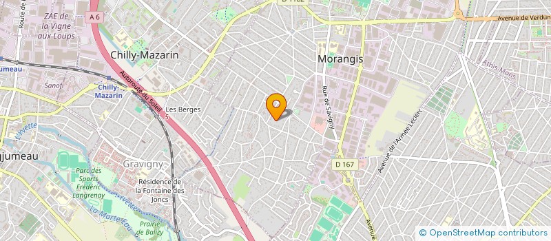 localisation de l'entreprise ANEDIA  MORANGIS