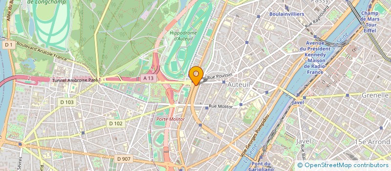 localisation de l'entreprise ANEDILA  PARIS