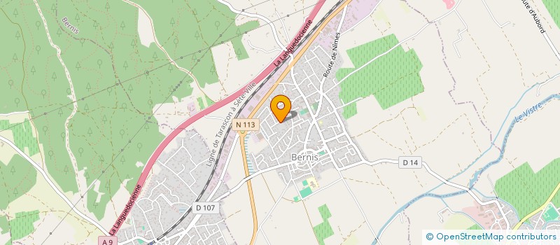 localisation de l'entreprise ANEJJO  BERNIS