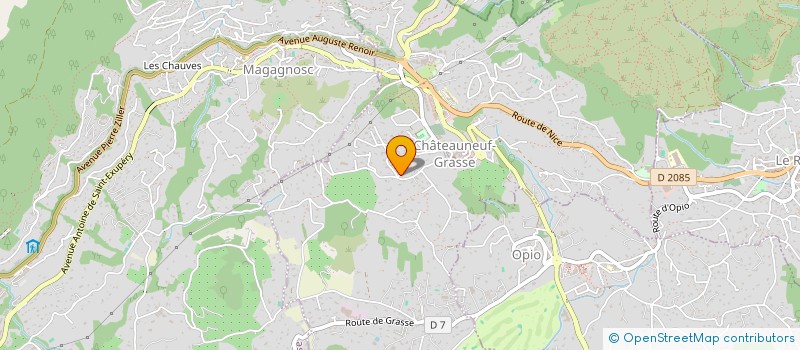 localisation de l'entreprise ANELES  CHATEAUNEUF-GRASSE