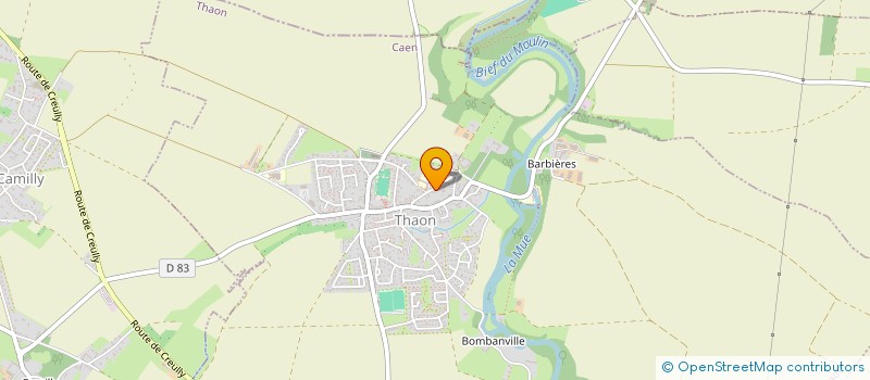 localisation de l'entreprise ANELIA  THAON