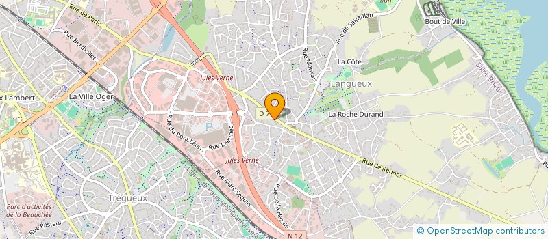 localisation de l'entreprise ANELIE FLEURS  LANGUEUX