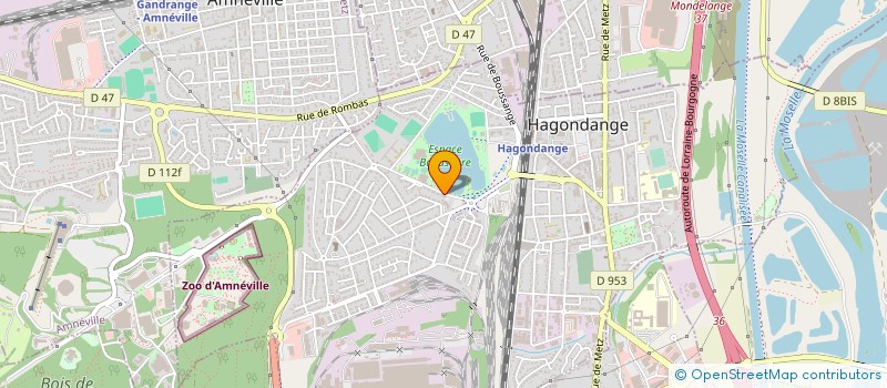 localisation de l'entreprise ANELIM  HAGONDANGE