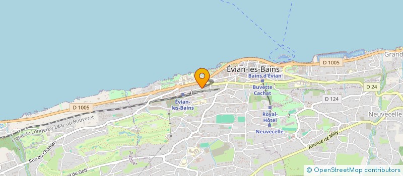 localisation de l'entreprise ANELISE  EVIAN-LES-BAINS