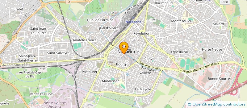 localisation de l'entreprise ANELLA à NARBONNE