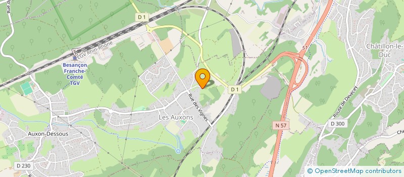 localisation de l'entreprise ANELO  GENEUILLE