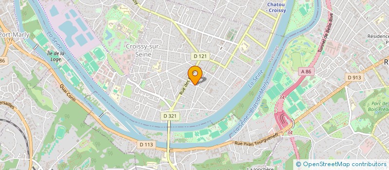 localisation de l'entreprise ANELORHE  CROISSY-SUR-SEINE