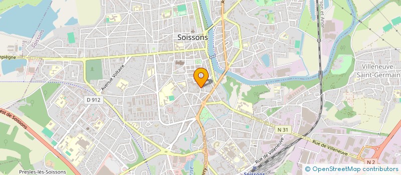 localisation de l'entreprise ANELOT à SOISSONS