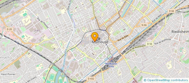 localisation de l'entreprise ANELOZ  MULHOUSE