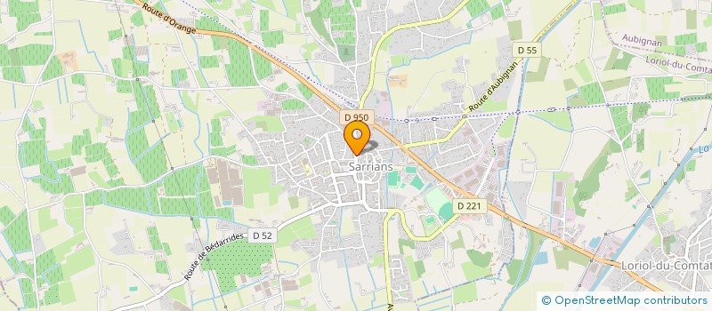 localisation de l'entreprise ANELVI à SARRIANS