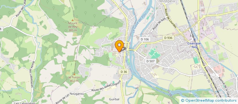 localisation de l'entreprise ANEM  NAY