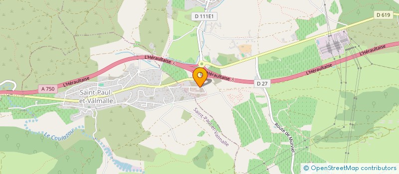 localisation de l'entreprise ANEMA 2  MONTARNAUD