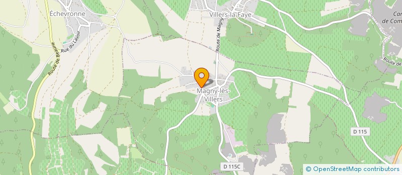 localisation de l'entreprise ANEMA  ARCENANT