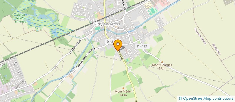 localisation de l'entreprise ANEMAEL  TORTEQUESNE