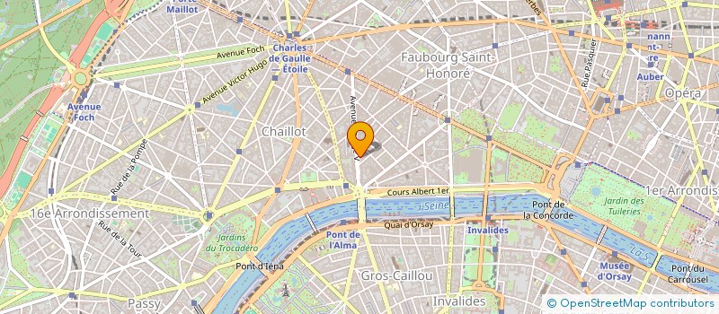 localisation de l'entreprise ANEMONE 304 à PARIS