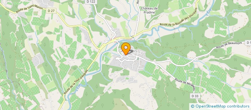 localisation de l'entreprise ANEMONE  GRAMBOIS