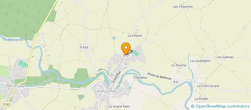 localisation de l'entreprise ANEMONE  BOIVRE-LA-VALLEE