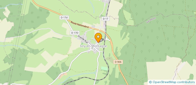 localisation de l'entreprise ANEMONE  VAL-MONT