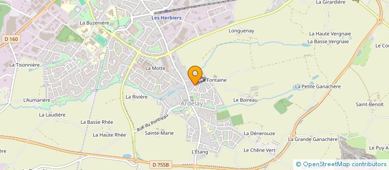 localisation de l'entreprise ANEMONE  LES HERBIERS