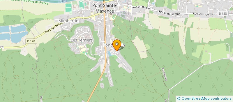 localisation de l'entreprise ANEMONE ASSURANCE  CREIL