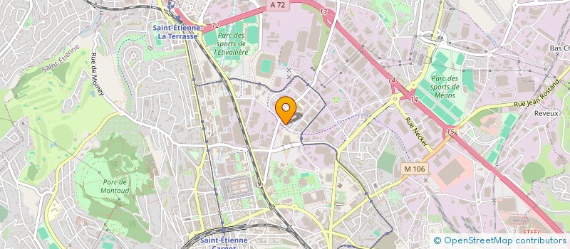 localisation de l'entreprise ANEOL à SAINT-ETIENNE