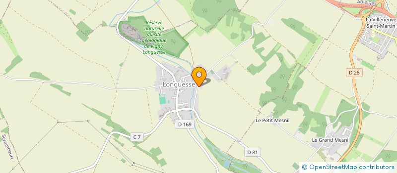 localisation de l'entreprise ANES EN VEXIN  LONGUESSE