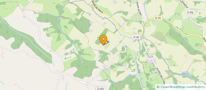 localisation de l'entreprise ANES ET LOGIS  BAX