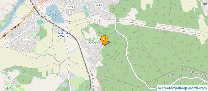 localisation de l'entreprise ANES ET NATURE  NOINTEL