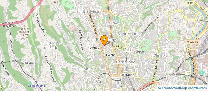 localisation de l'entreprise ANES RENOV BAT à NICE