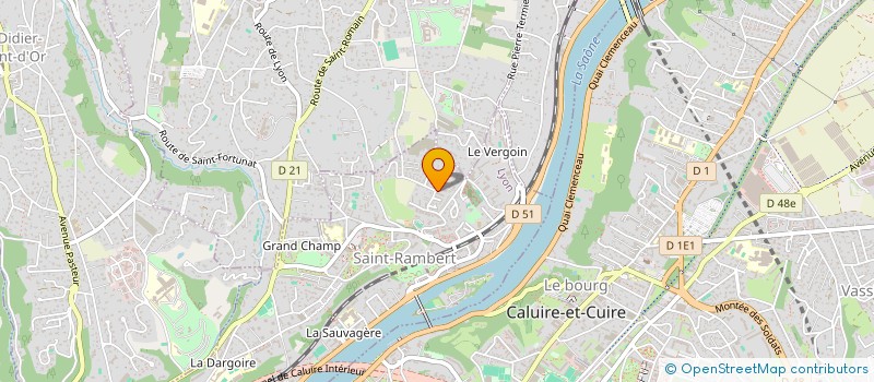 localisation de l'entreprise ANESA AUVERGNE - RHONE ALPES à LYON