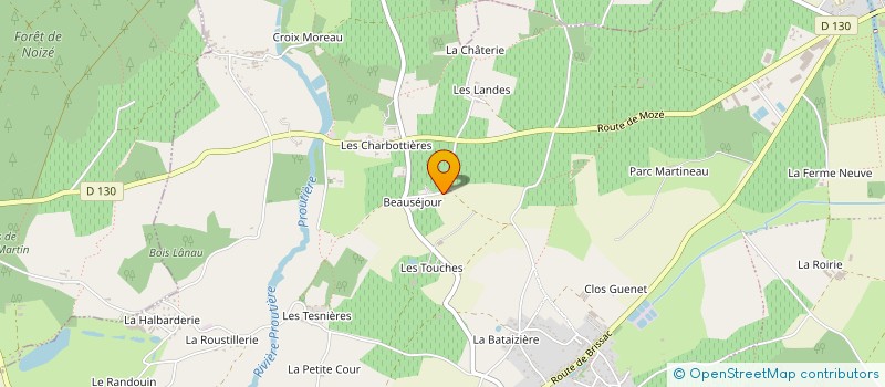 localisation de l'entreprise ANESCA à LES GARENNES SUR LOIRE