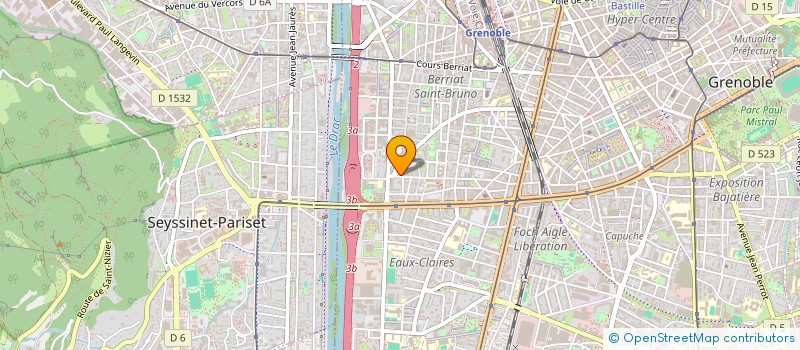 localisation de l'entreprise ANESS RENOVATION  GRENOBLE
