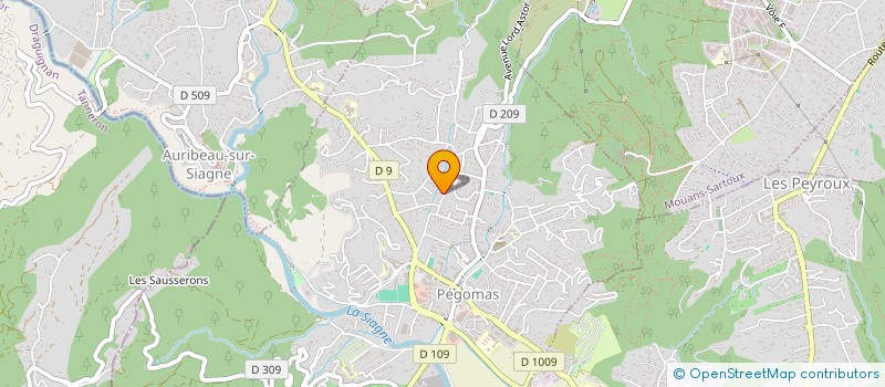 localisation de l'entreprise ANESTAN  PEGOMAS