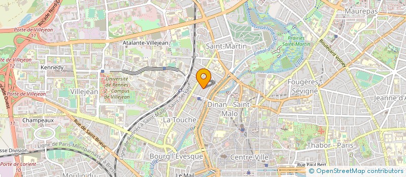 localisation de l'entreprise ANESTH-BREIZH  RENNES