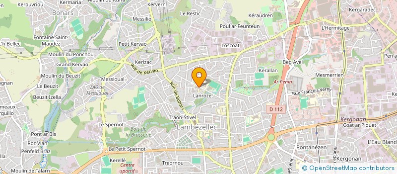 localisation de l'entreprise ANESTHESIE ET REANIMATION DU GRAND LARGE à BREST
