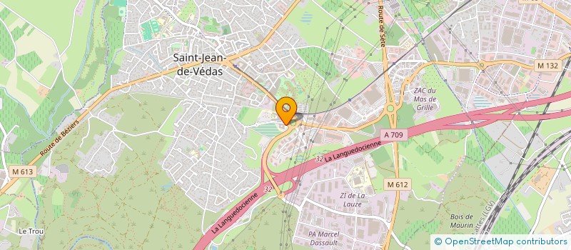 localisation de l'entreprise ANESTHESIOSIM  SAINT-JEAN-DE-VEDAS