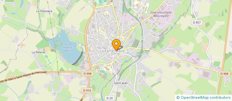 localisation de l'entreprise ANET à LA FERTE MACE
